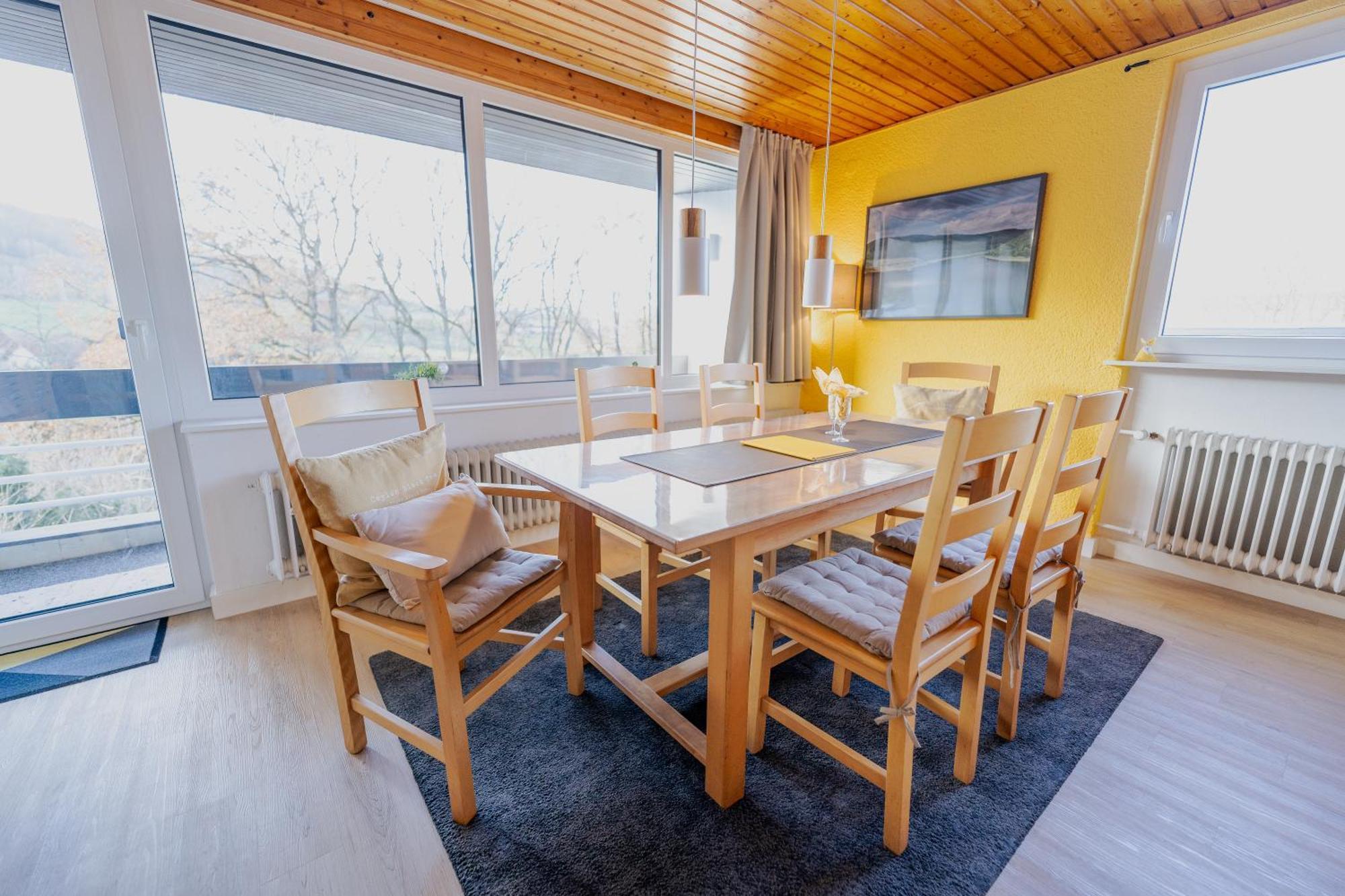 Ferienhaus Schoene Aussicht Ferienwohnung Gelb Hemfurth-Edersee 외부 사진